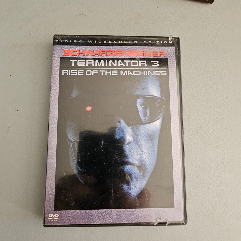 Terminator 3 Rise of the Machines DVD 2-Disc Widescreen Edition Schwarzenegger